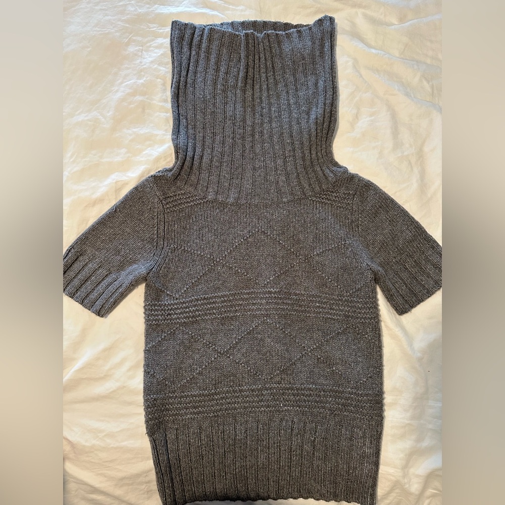 American Eagle Outfitters Charcoal Knit Sweater